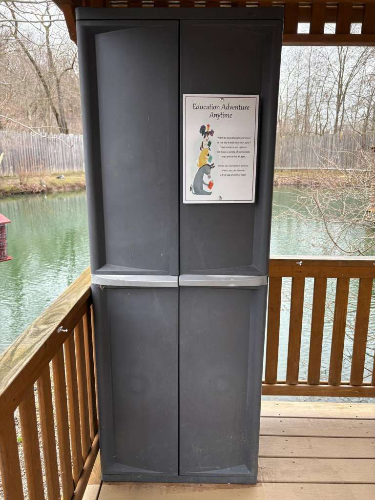 Education Cabinet station at the park